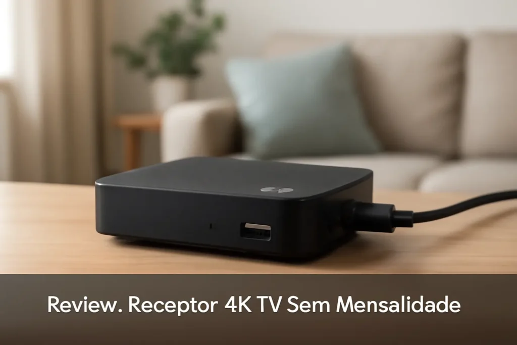 Receptor 4k TV Sem Mensalidade: Funcionalidade e Conectividade de Alta Qualidade