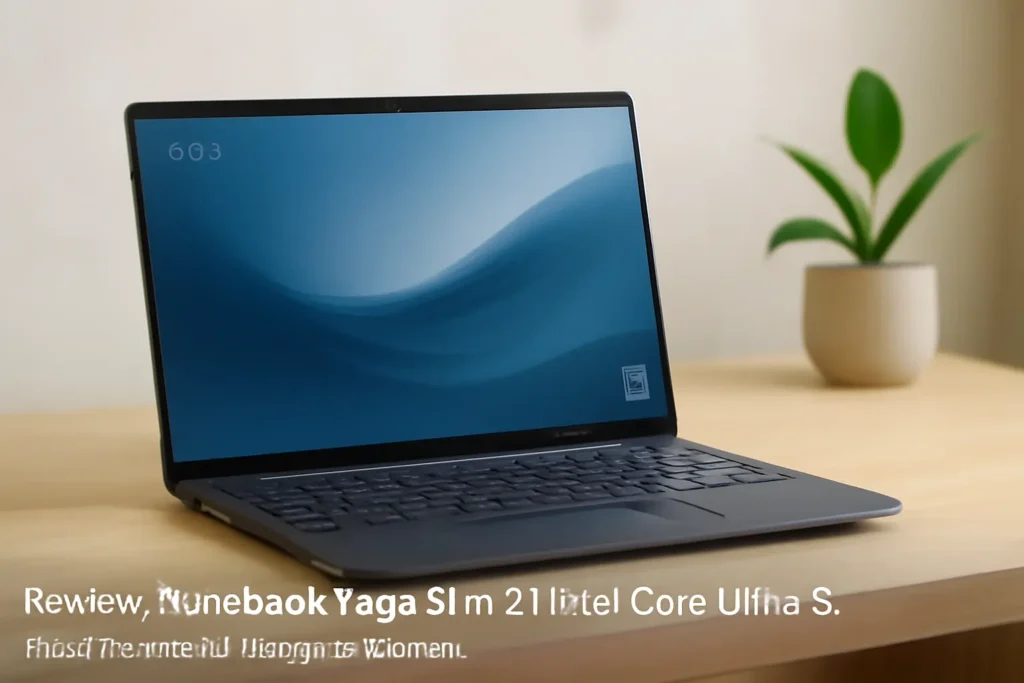 Notebook Yoga Slim 7i Intel Core Ultra 5: Desempenho e Design Elegante