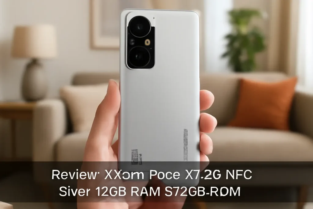 Smartphone Xiaomi Poco X7 5G NFC Silver 12GB RAM 512GB ROM