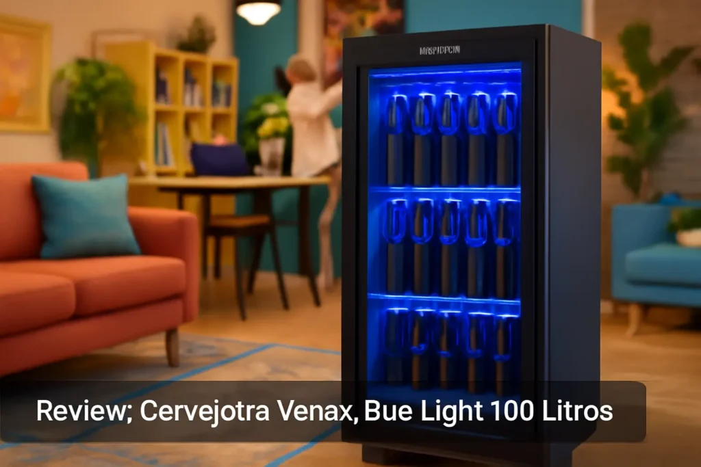 Cervejeira Venax Blue Light 100 Litros: Refrigeração Eficiente e Design Moderno