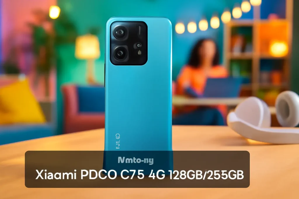 Xiaomi Smartphone POCO C75 4G 128GB/256GB: Desempenho Imbatível a um Preço Acessível