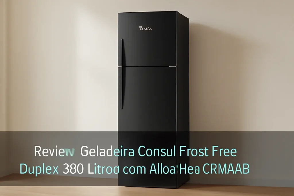 Geladeira Consul Frost Free Duplex 386 Litros com Altura Flex CRM44AB