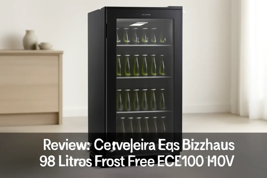 Cervejeira Eos Bierhaus 98 Litros Frost Free Ece100 110v: Desempenho e Design Inovador para sua Cozinha