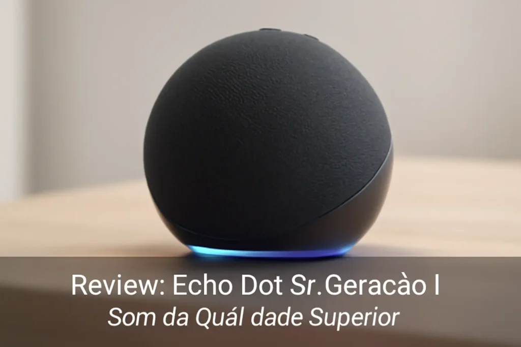 Echo Dot 5ª Geração | Som de Qualidade Superior