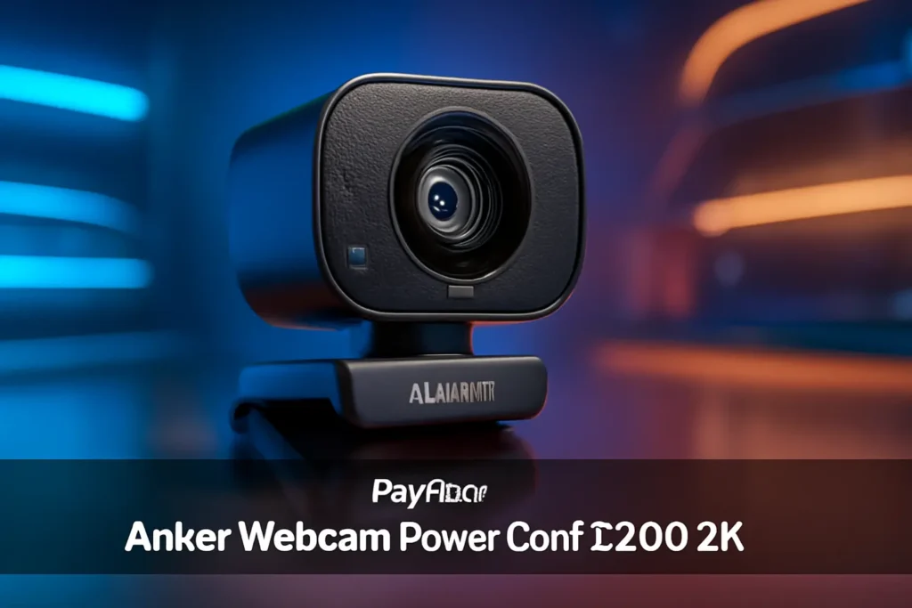 Anker Webcam PowerConf C200 2K: Qualidade e Funcionalidade Para Suas Reuniões