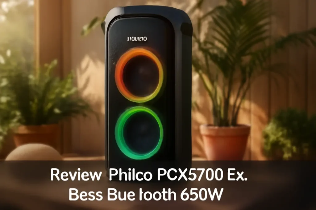 Caixa Acústica Philco PCX6700 Ex Bass Bluetooth 650W - Som de Qualidade para Todos os Momentos