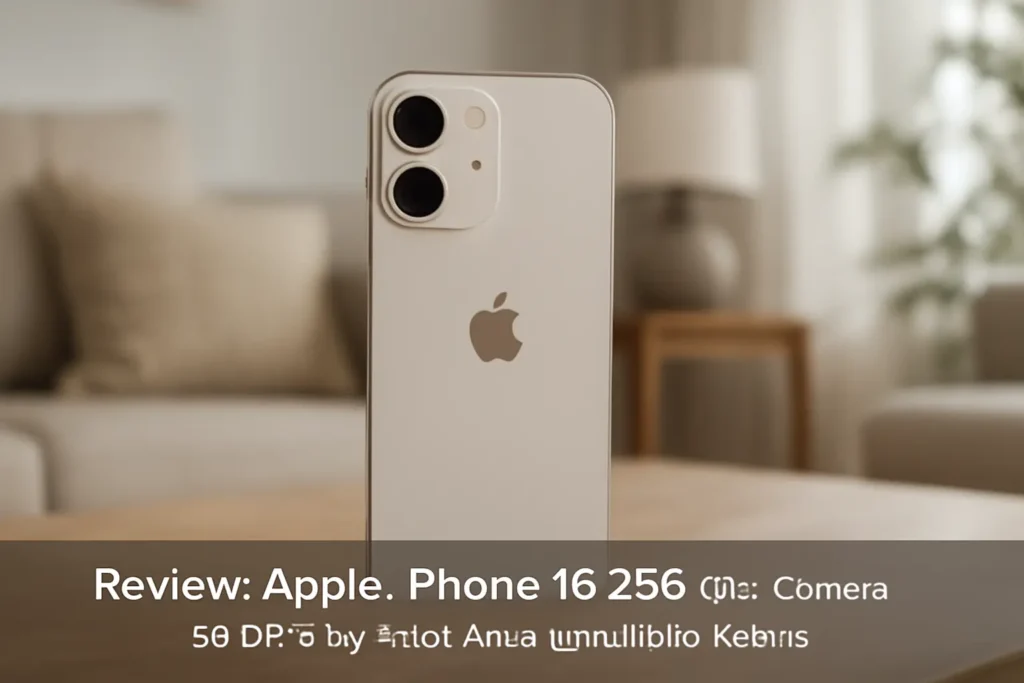Apple iPhone 16 256 GB – Câmera 48 MP, Chip A18 e Maior Duração de Bateria