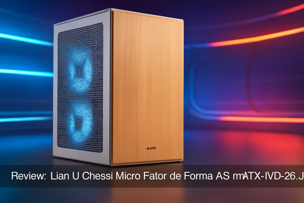 Lian Li Chassi Micro Fator de Forma A3-mATX-WD-26,3L