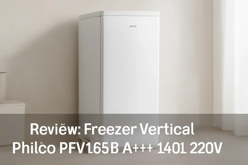 Freezer Vertical Philco PFV165B A+++ 140L 220V: Capacidade e Eficiência para Sua Cozinha