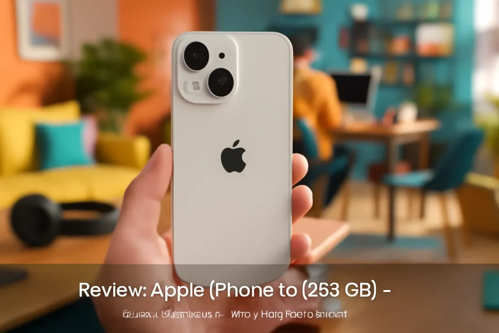 Apple iPhone 16 (256 GB) – Branco: Potência e Inovação em Suas Mãos