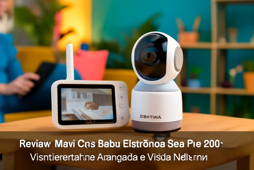 Maxi Cosi Babá Eletrônica See Pro 360: Monitoramento Avançado e Visão Noturna