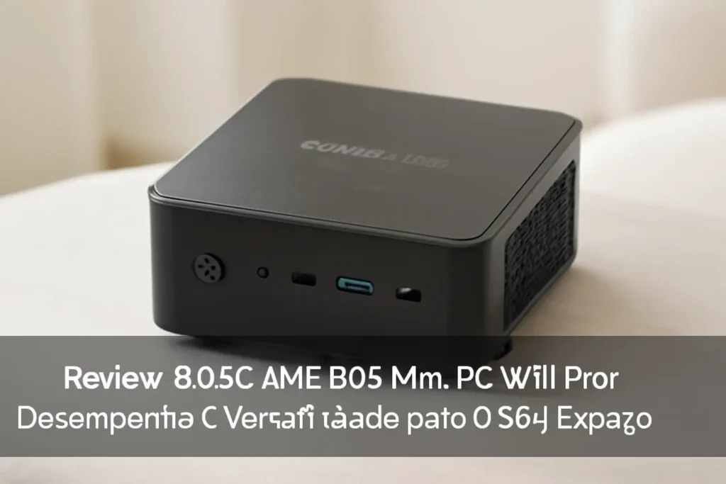 BOSGAME B95 Mini PC W11 Pro: Desempenho e Versatilidade para o Seu Espaço