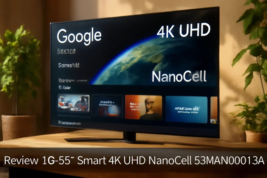 TV LG 55" Smart 4K UHD NanoCell 55NANO80TSA