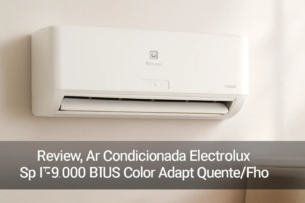 Ar-Condicionado Electrolux Split 9.000 BTUs Color Adapt Quente/Frio