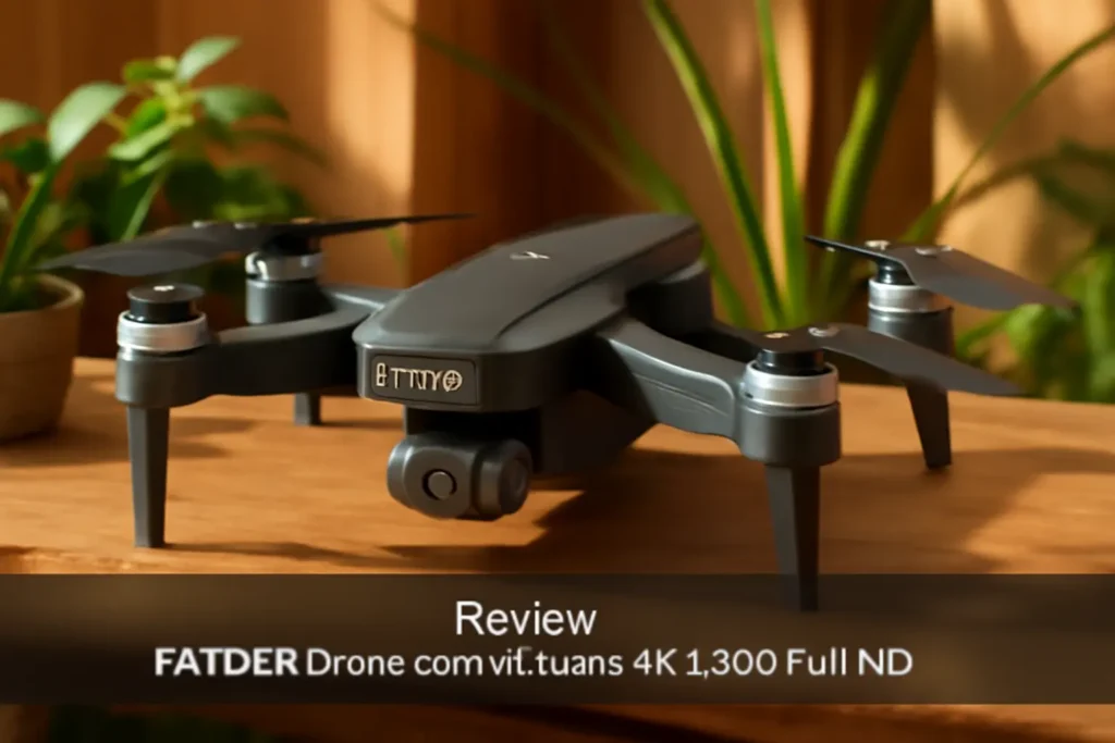 FAITDER Drone com Câmera 4K L900 Pro Full HD - Duas Câmeras GPS WIFI FPV Live Streaming Brushless