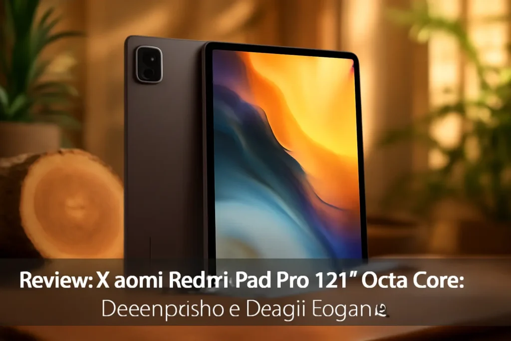 Xiaomi Redmi Pad Pro 12,1" Octa Core: Desempenho e Design Elegante