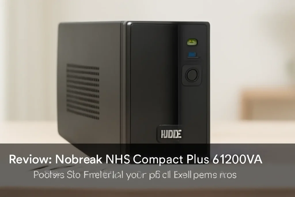 Nobreak NHS Compact Plus 4 1200VA: Potência e Proteção para Seus Equipamentos