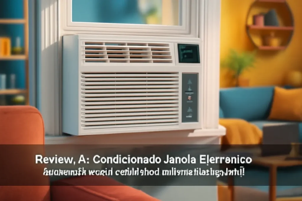 Ar Condicionado Janela Eletrônico Hisense com Wi-Fi 8.500 BTUs Frio R-32 AW08CWBRVGU01 – 127V