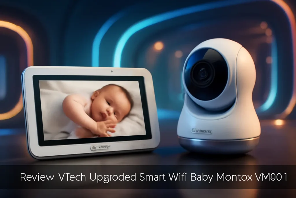 VTech Upgraded Smart WiFi Baby Monitor VM901: Monitoramento de Bebês com Imagens HD