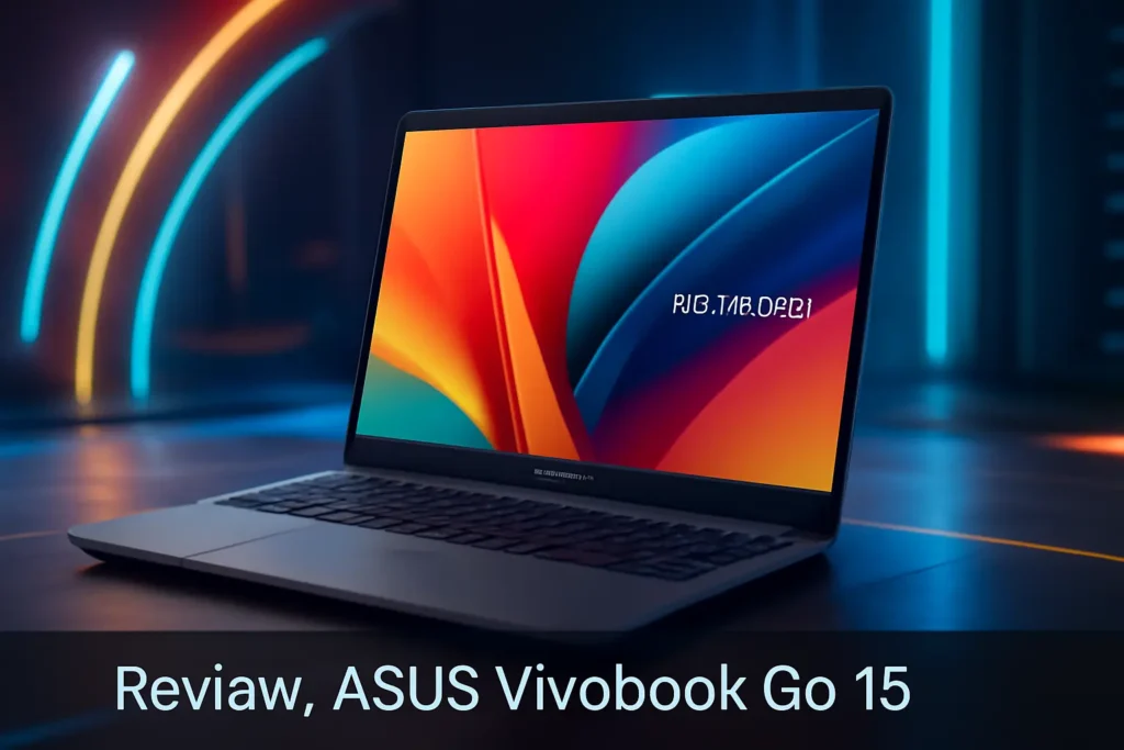 Notebook ASUS Vivobook GO 15: Desempenho Eficiente e Design Compacto