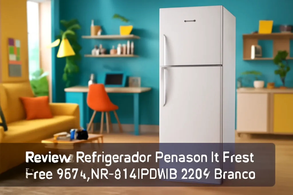 Refrigerador Panasonic Frost Free 387L NR-BT41PD1WB 220V Branco