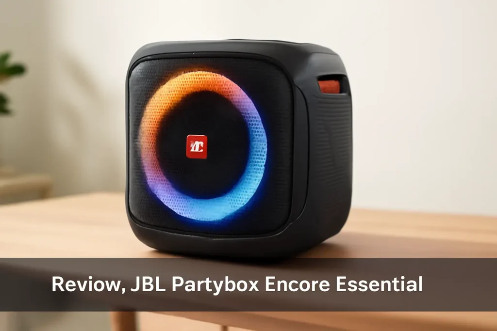 JBL Partybox Encore Essential: Som de 100 W e Show de Luz Dinâmico