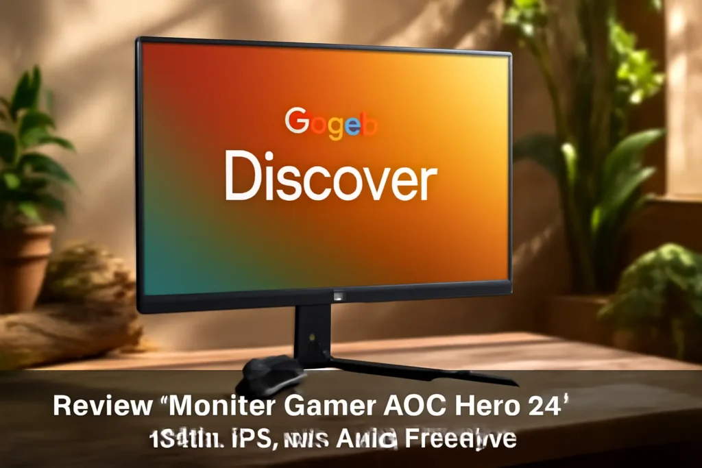 Monitor Gamer AOC Hero 24" 144Hz IPS 1ms AMD FreeSync