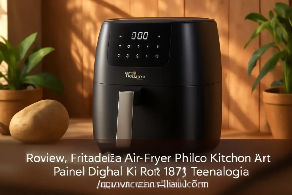 Fritadeira Air Fryer Philco Kitchen Art Painel Digital KFR02 127V: Tecnologia e Praticidade na Cozinha