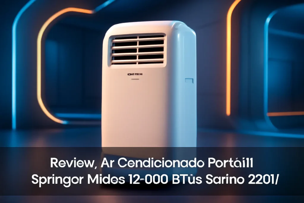 Ar-Condicionado Portátil Springer Midea 12.000 BTUs Só Frio 220V