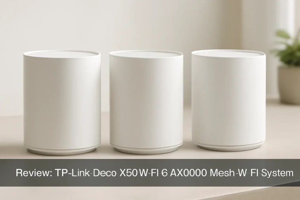 TP-Link Deco X60 WiFi 6 AX3000 Sistema Wi-Fi de Malha Integral, 3-Pack