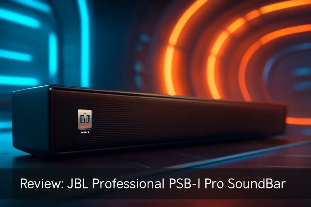 JBL Professional PSB-1 Pro SoundBar - Som de Alta Qualidade para Seu Ambiente