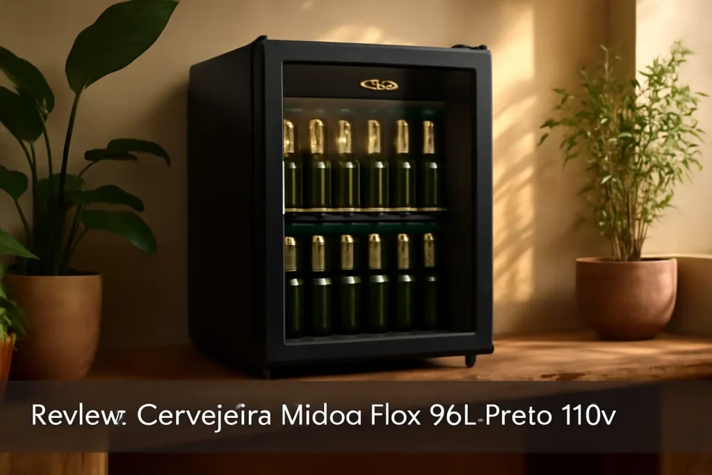 Cervejeira Midea Flex 96L Preto 110v