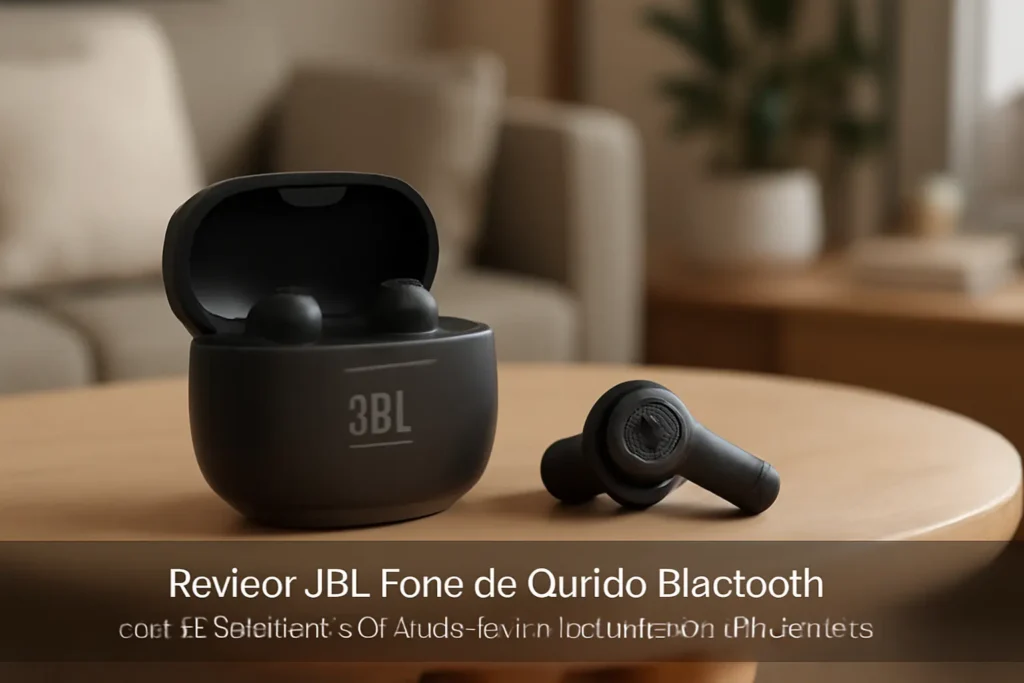JBL Fone de Ouvido Bluetooth sem fio JBLTOURPRO3BLKBR: Som Imersivo e Conforto Sem Fios