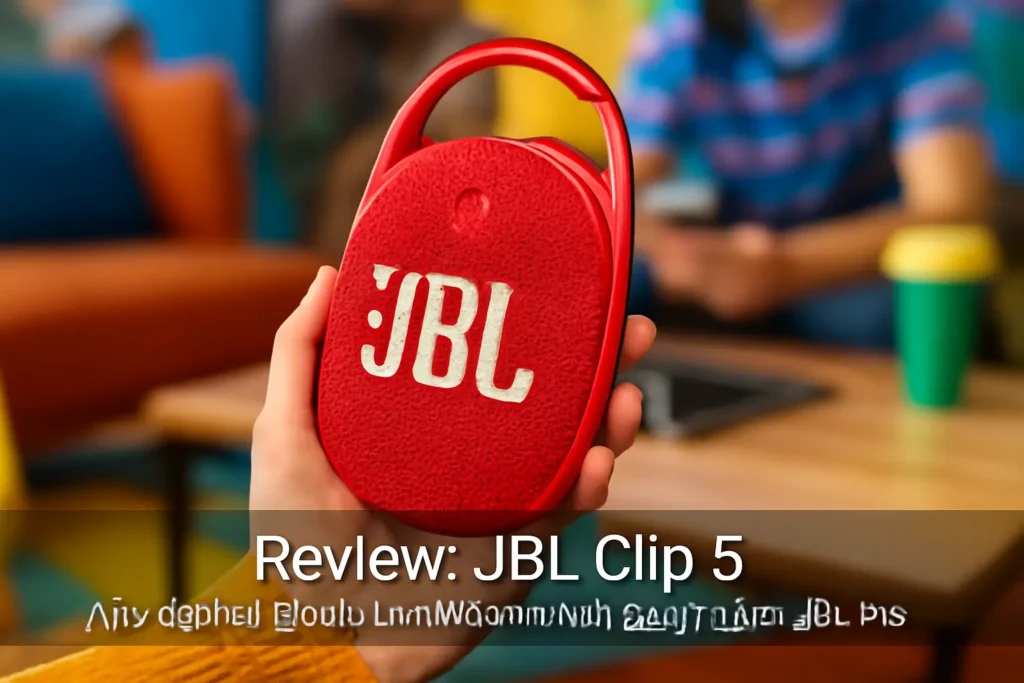 JBL Clipe 5 – Alto-falante Bluetooth ultraportátil com som JBL Pro