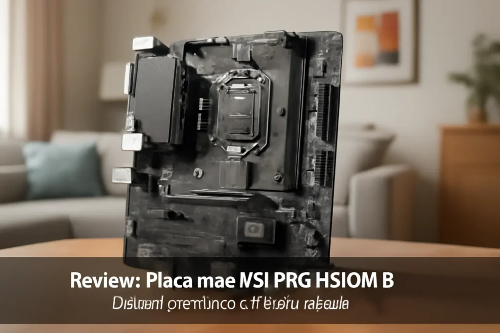 Placa Mãe MSI PRO H510M-B: Desempenho e Conectividade