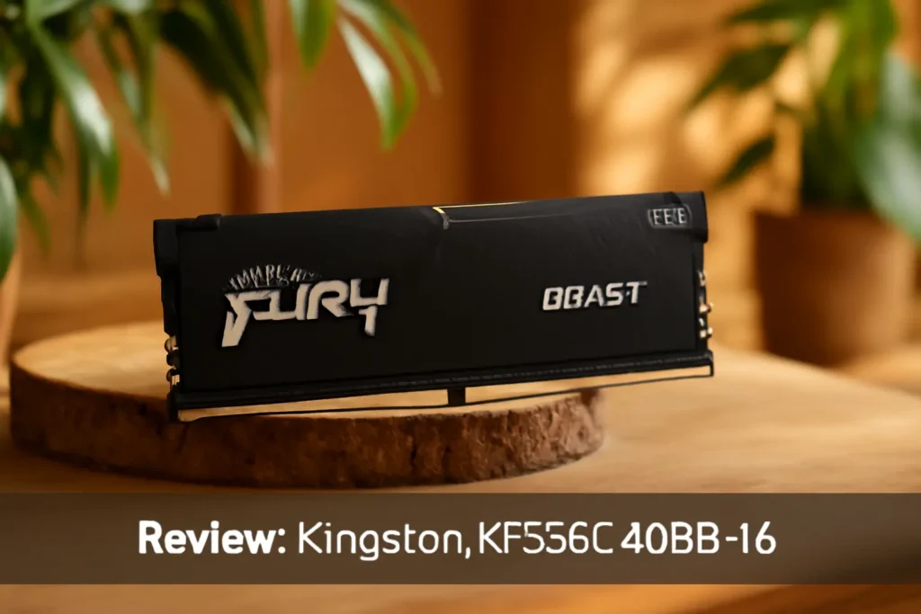 Kingston KF556C40BB-16 - Módulo de memória DDR5 16GB 5600MHz FURY Beast