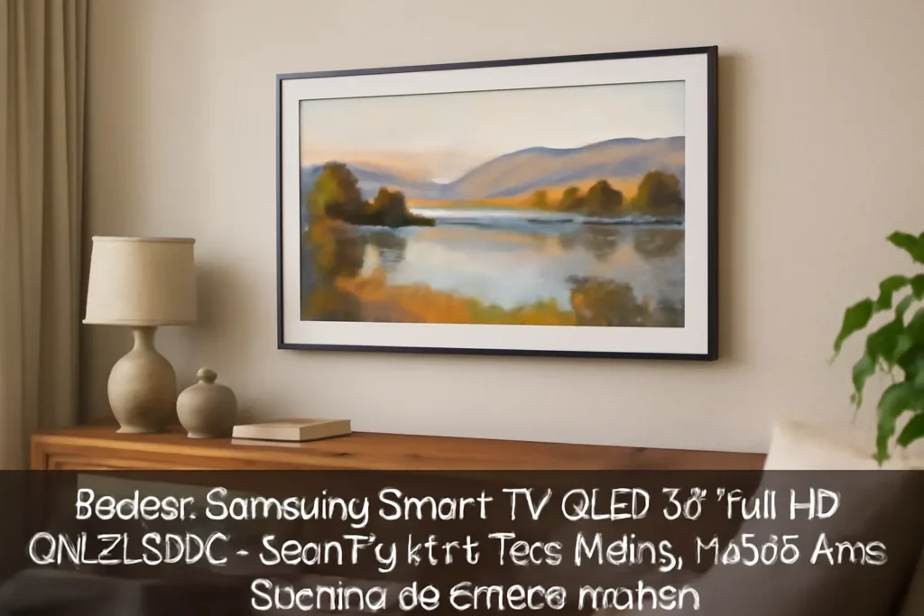 Samsung Smart TV QLED 32" Full HD QN32LS03C - Gaming Hub, Tela Matte, Modo Arte, Suporte de parede incluso