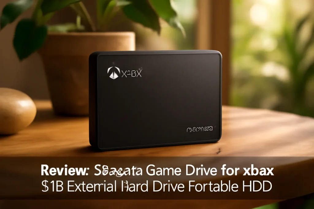 Seagate Game Drive for Xbox 5TB External Hard Drive Portable HDD