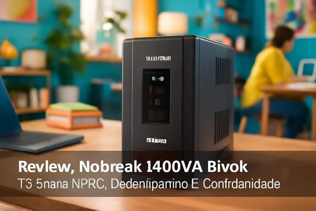Nobreak 1400VA Bivolt TS Shara XPRO: Desempenho e Confiabilidade