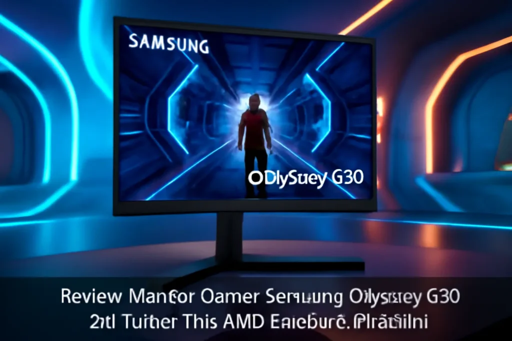 Monitor Gamer Samsung Odyssey G30 24" 144Hz 1ms AMD FreeSync Premium - Desempenho e Qualidade de Imagem Incomparáveis
