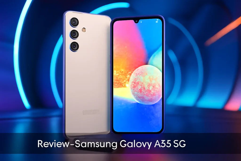 Samsung Celular Galaxy A35 5G: Câmera Tripla, Tela de 6.6" e 256GB