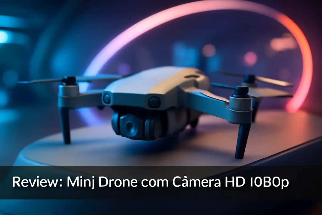 Mini Drone com Câmera HD 1080p: O Melhor Brinquedo para Jovens e Adultos