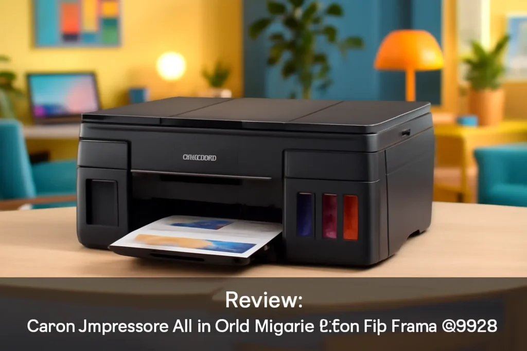 Canon Impressora All-In-One MegaTank Sem Fio Pixma G6020 Preto