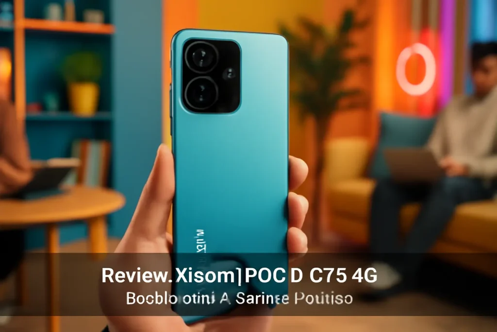 Xiaomi Smartphone POCO C75 4G: Desempenho e Câmera Incríveis