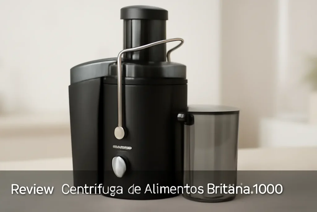 Centrífuga de Alimentos Britânia 1000, 800W, Preto, 220V: Desempenho e Praticidade para Sua Cozinha