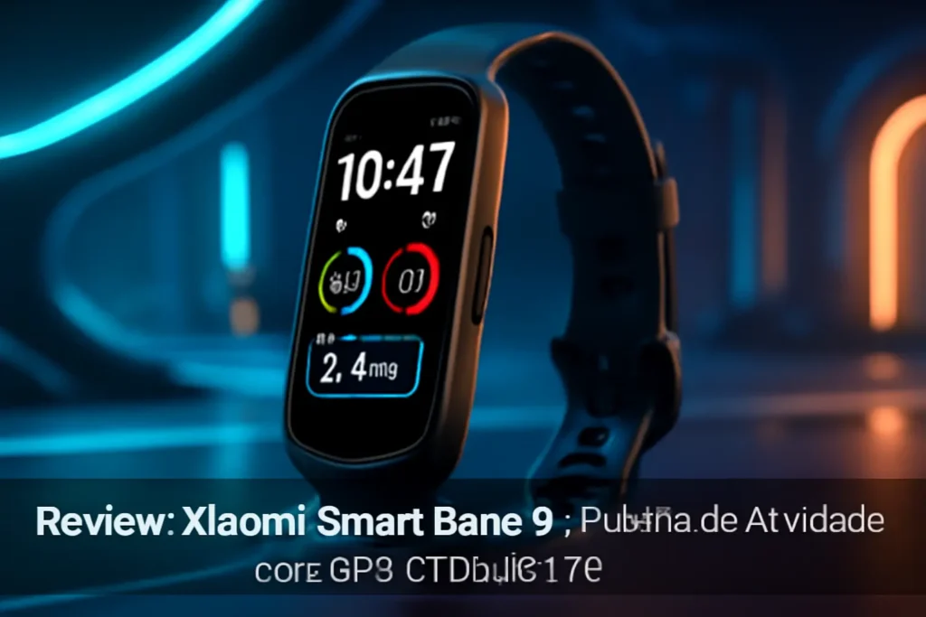 Xiaomi Smart Band 9 - Pulseira de Atividade com GPS e Tela de 1,74"