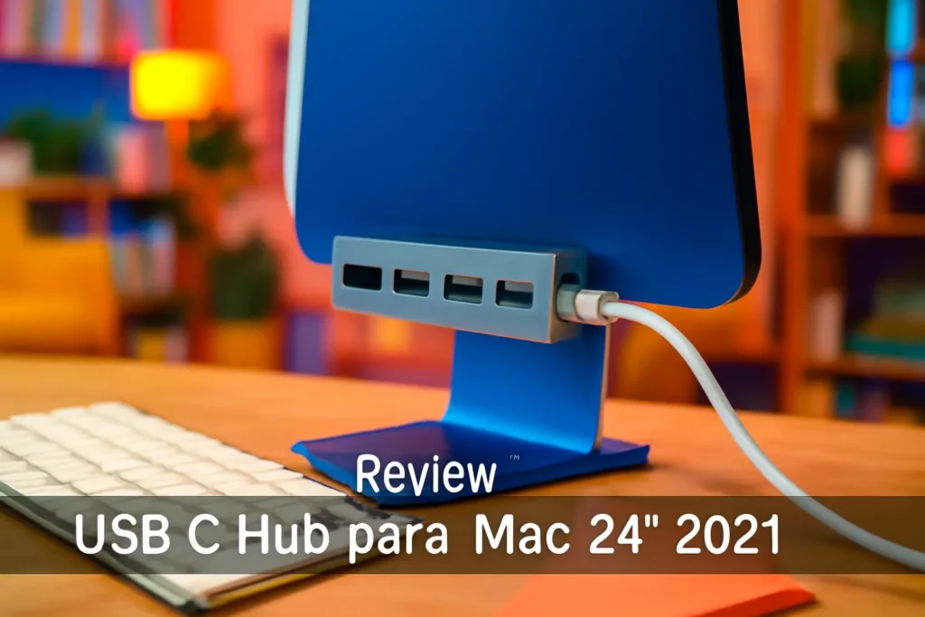 USB C Hub para iMac 24" 2021: Conectividade Rápida e Funcionalidade