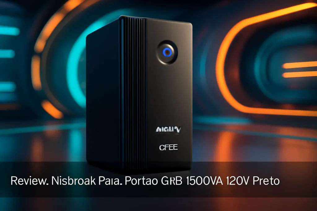Nobreak Para Portão GNB 1500VA 120V Preto Intelbras