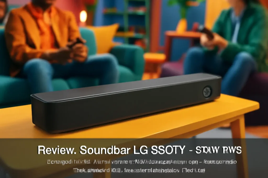 Soundbar LG S90TY – 570W RMS, Conexão Bluetooth, 5.1.3 Canais, AI Room Calibration Pro, Dolby Atmos, DTS X, AI Sound Pro, Sem fios, Conexões Múltiplas