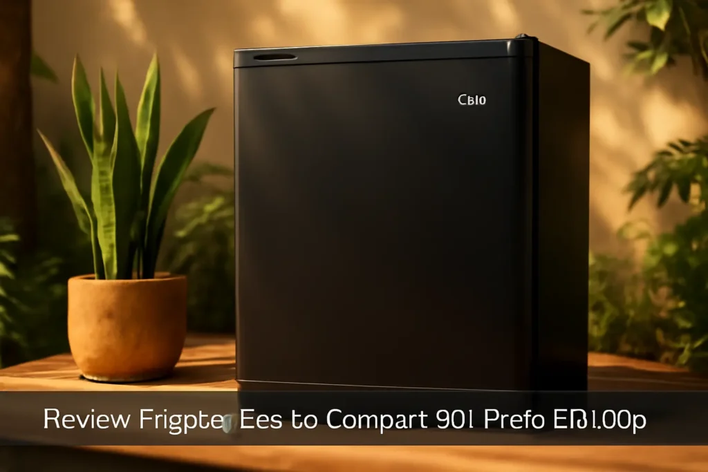 Frigobar Eos Ice Compact 90L Preto Efb100p
